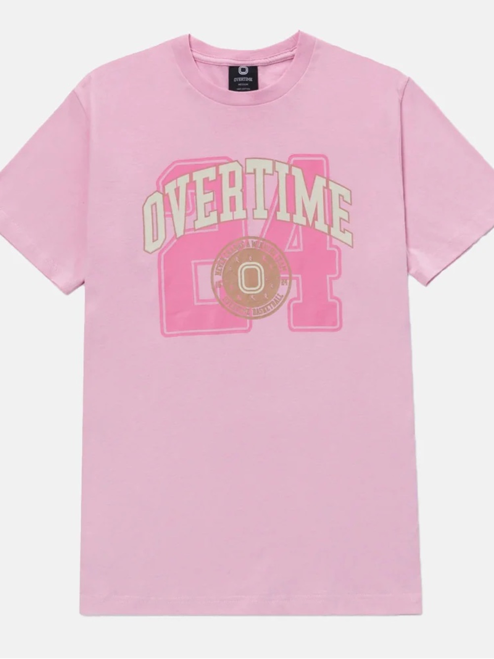 Overtime Pink Kids Graphic Tee - Short Sleeve